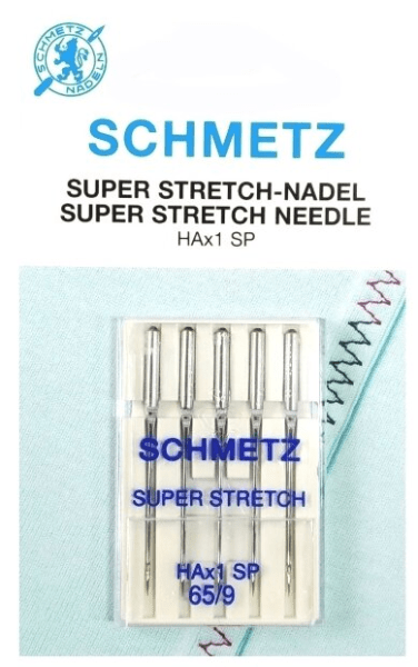 Иглы Schmetz супер-стрейч HAx1 SP 65/9, 5 шт в Балее